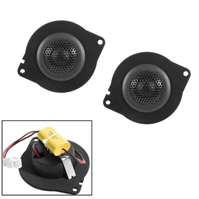 Super Tweeters Silk Dome Tweeters Fit for Jeep Wrangler JL JLU JT 2018-22 (2PCS) - Imagem 1 de 4