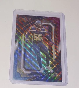 2022 Panini Select #389 Jordyn Brooks Suite Level Tri-Color Prizm /149 SEAHAWKS - Picture 1 of 2