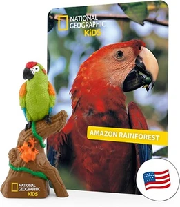 Tonies Amazon Rainforest National Geographic Kids Audiobook Play Figurine - Picture 1 of 3