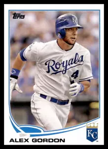 2013 Topps Alex Gordon #204 Kansas City Royals - Picture 1 of 2