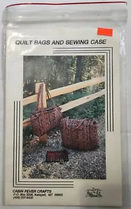 Cabin Fever Crafts Quilt Bags and Sewing Case - Picture 1 of 7
