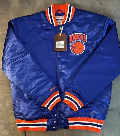 New York Knicks Mitchell and Ness Jacket Vintage Jacket 2XL XXL Brand New w/Tags Cover