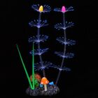 Lifelike Silicone Water Grass Luminous Silicone Soft Coral  Home Decor