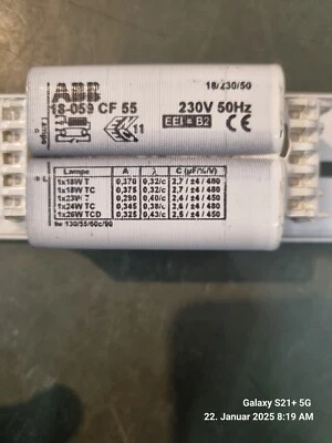 KVG VVG Drossel Vorschaltgerät vossloh osram philips abb von 5 watt bis 65 watt - Bild 1 von 4