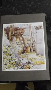 Art Print. Beatrix Potter. Potting Shed perhaps. on A4 card.from a book - Picture 1 of 1