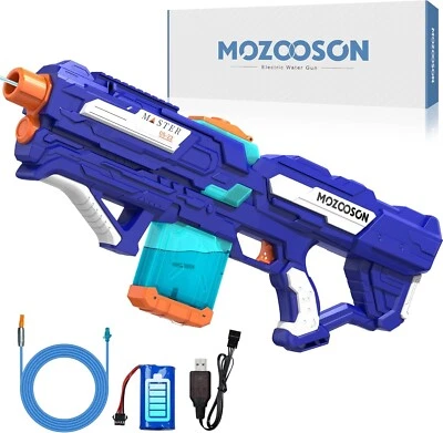 MOZOOSON Electric Water Gun for Adults & Kids Aged 10+, 2 in 1 Powerful Water Gu - Image 1 of 4