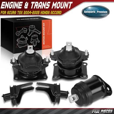 Suporte de motor 5x para Acura TSX 2004-2005 Honda Accord 2003-2007 2.4L automático. Trans - Imagem 1 de 4