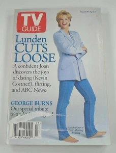 TV Guide magazine JOAN LUNDEN COVER Good Morning America GMA Mar 30 1996 issue - Imagen 1 de 3