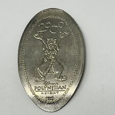 2000 Disney Polynesian Resort Goofy Pressed Quarter Coin Elongated Smashed