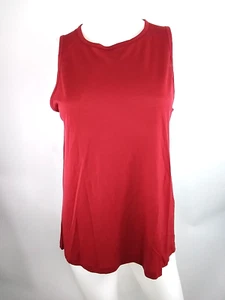 Smartwool Women Active Ultralite High Neck Tank Currant Medium 02373-541 - Picture 1 of 10