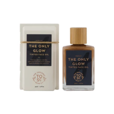 Organic Skin The Only Glow Tinted Face Oil Medium, 30 ml, Radiant and Dewy Skin - Image 1 of 4