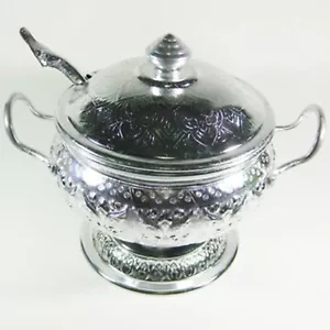 Juego de olla, recipiente y cuchara de arroz Lao original grande, tazón para servir, nuevo - Imagen 1 de 5
