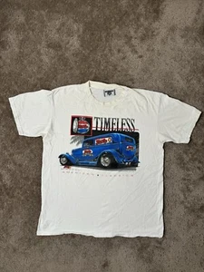 Vintage Herren T-Shirt 1993 Pepsi Andys Tee Shirt - blau-weiß Vintage Gr. L - Bild 1 von 7