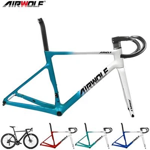 Airwolf Carbon Rennrad Rahmen 700x38c Clambing Fahrrad Road Bike Frame - Bild 1 von 26