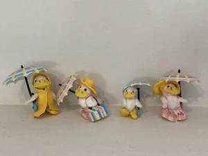 Furryville 2004 Mattel Duckinghams Complete set Excellent Ducks Poseable - Picture 1 of 5