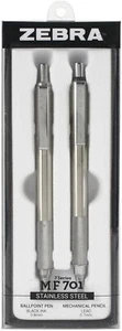 Zebra Pen M/F-701 Pen and Pencil Set - 0.7 mm Pen Point Size - 0.7 mm Lead Size