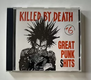 KILLED BY DEATH #6 Great Punk Shits | Redrum Records CD - NM/VG+ - Picture 1 of 3