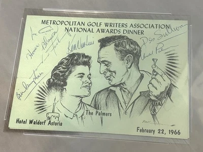 1966 Hall of Famer Golf Arnold Palmer Auto Autograph PSA *HIGH END* Program - Image 1 of 4