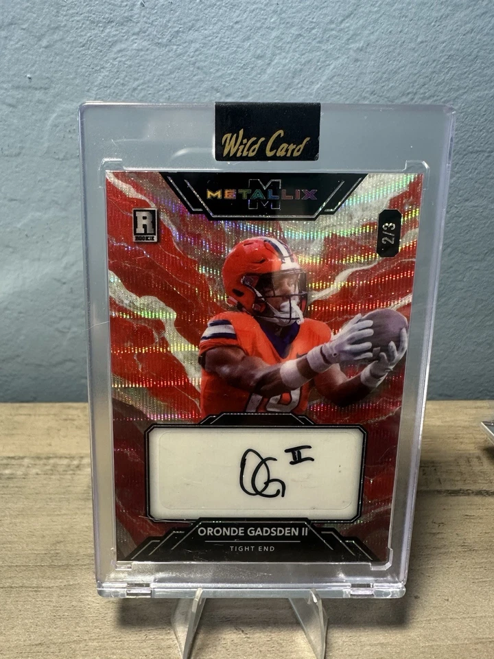 🔥 Tarjeta automática de novato Oronde Gadsden II 2025 ¡Coincidencia de 2/3 colores!! Foto 1 de 2