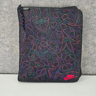 Carpeta de 3 anillas Mead x Nike Collaboration estuche con cremallera negro salvaje abstracto 1995 Foto 1 de 4