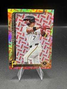 2025 Topps Serie 2 Isiah Kiner-Falefa Hot Dog Parallel/99 Piratas - Imagen 1 de 3