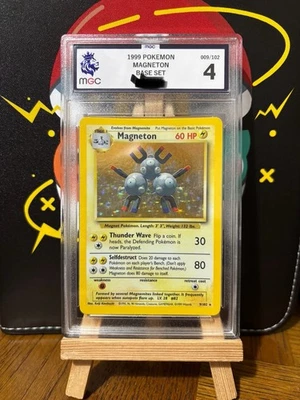 Magneton 009/102 Base Set Holo - Graded MCG  - Image 1 of 2