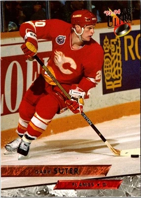 1993 Ultra Gary Suter #226 Calgary Flames Hockey Card - Image 1 of 2