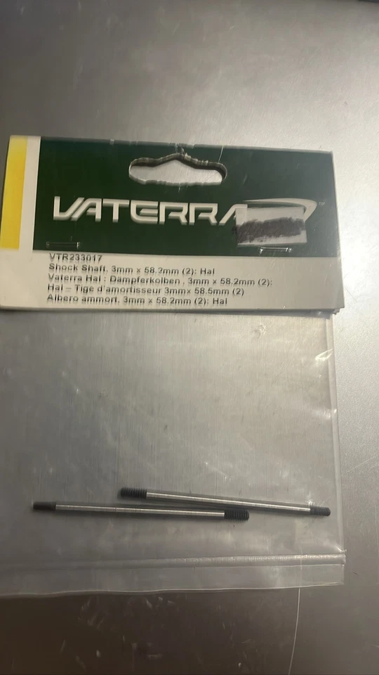 Eje de choque Vaterra VTR233017 3mm x 58,2mm (2) Foto 1 de 1