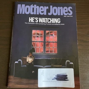 Mother Jones Magazine 2025 Ma/Ju ~Trump's Surveillance State ~Haiti Immigrants - Picture 1 of 1