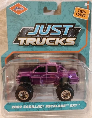 Cadillac Escalade EXT 2002 Just Trucks escala 1:64 púrpura Jada 2025 Foto 1 de 4