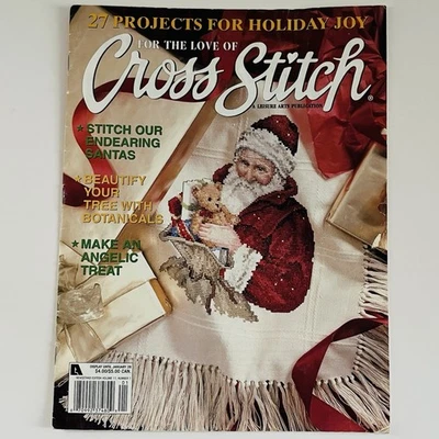 FOR THE LOVE OF CROSS STITCH Magazine - January 1999 - 27 Holiday Projects - Image 1 of 4