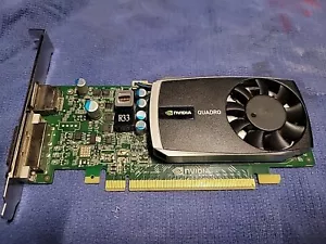 NVIDIA Quadro 600 1GB DDR3 Graphics Video Card PCIe x16 128-bit DVI DP  - Picture 1 of 3