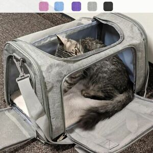 Dog Carrier Bag Messenger Travel Cat Puppy Soft Airline Shoulder Sling Portable