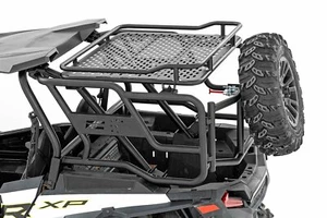 Rough Country Rear Cargo Rack Spare Tire Mount For Polaris RZR XP 1000/XP4 14-23 - Picture 1 of 6