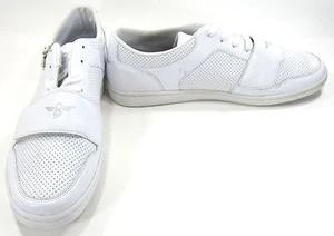Creative Recreation Zapatos Cesario Lo Cuero Perforado Blanco Tenis Talla 14 - Imagen 1 de 11