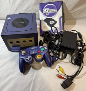 Nintendo GameCube Console + Controller ORIGINALE +SD Media Luncer - Foto 1 di 22