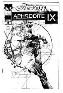 Cómics de imagen de Afrodita IX (2000) blanco y negro #1 David Finch Joe Weems Wohl - Imagen 1 de 2