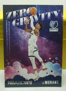 Ja Morant 2020-21 2nd Year NBA Hoops #11 Zero Gravity Insert GRIZZLIES - Picture 1 of 2