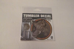 Tumbler Decal Wild Boar AGI Made In The USA - Picture 1 of 2