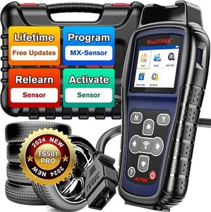 Autel MaxiTPMS TS501 PRO Diagnostic Scanner or Sensors Relearning TPMS Sensor  - Picture 1 of 34