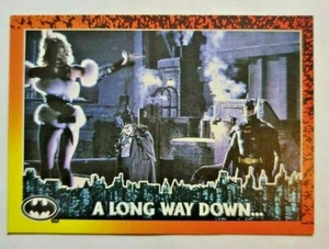 1992 Topps Batman Returns Batman A Long Way Down #53 - Picture 1 of 2