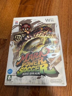 Mario Strikers Charged/Power Soccer - Nintendo Wii - Korean Version - Image 1 of 3