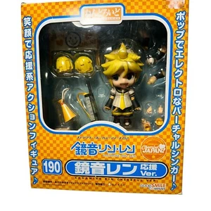 Nendoroid Kagamine Len Cheer Ver. Cheerful JAPAN Limited Figure Japan Open Box - Picture 1 of 9