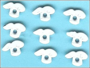 "SOMBRERO DE CHEF BLANCO 1/8" QUICKLETS Ojos Cocinar Hornear Libro de recortes Fabricación de tarjetas - Imagen 1 de 1