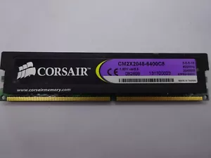 Corsair XMS2 2 GB (1x2 GB) DDR2 CM2X2048-6400C5 800 MHz 1,80 V ver8,6 #R1670 - Foto 1 di 2