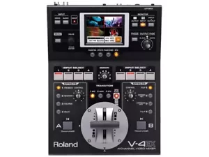 Roland Compact Video Mixer V-4EX 4 channels 10 inputs 3 outputs - Picture 1 of 2