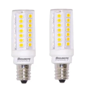 Bulbrite 60 - Watt Equivalent Warm White Light T6 (E11) Mini-Candelabra Screw - Picture 1 of 1