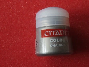 Spiele Workshop Zitadelle Farben Kettenpost Neu 12ml Warhammer 40K WH40K OOP 40K Topf - Bild 1 von 2
