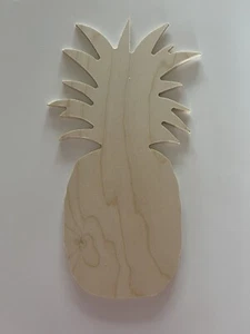 Pineapple Laser Cut Out Unfinished Wood Shape Craft - Picture 1 of 2