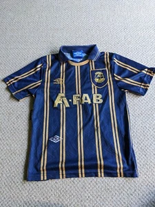 1993-1994 ABERDEEN UMBRO AWAY FOOTBALL SHIRT (SIZE S) - Picture 1 of 7